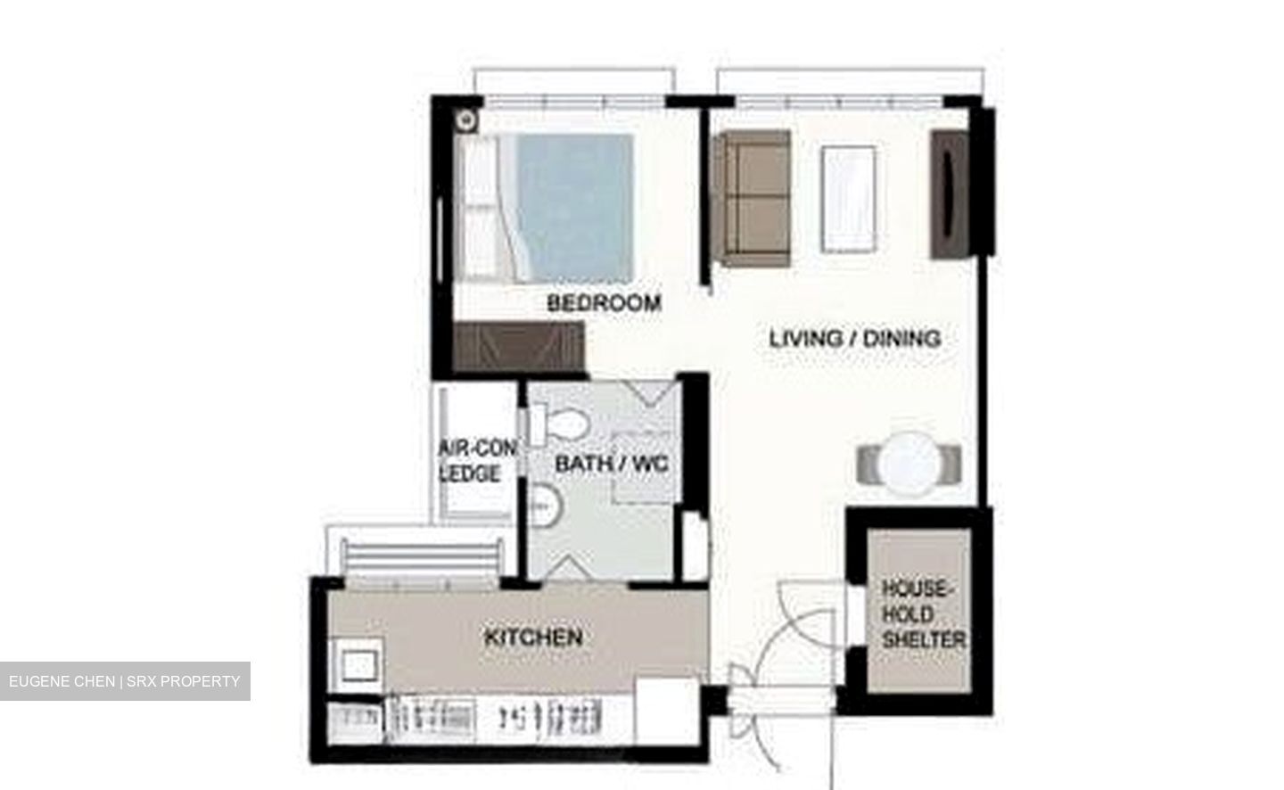 Blk 463A Sembawang Riverlodge (Sembawang), HDB 2 Rooms #555965691